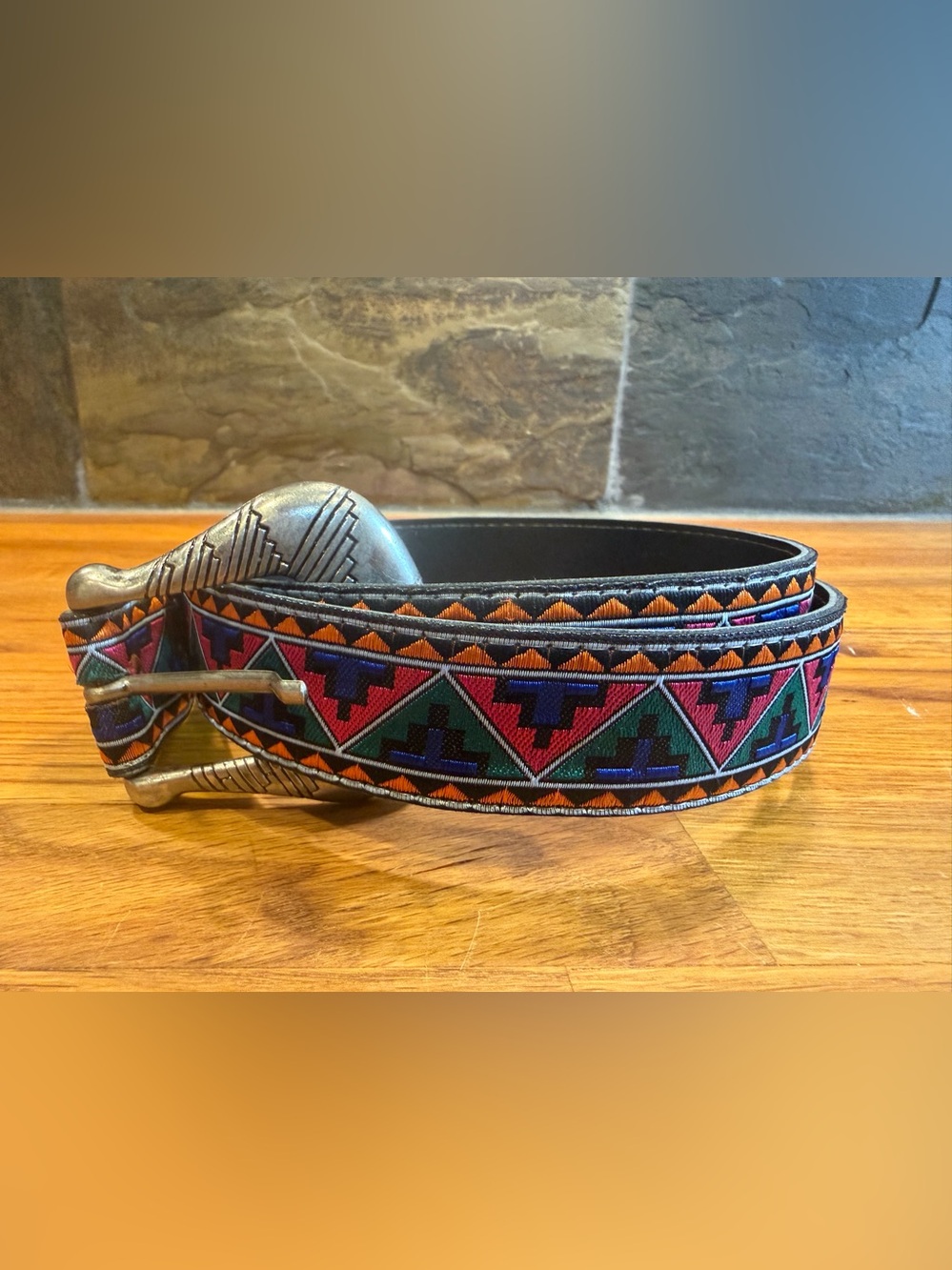 Vintage Nuovo Belt - Black with Accents (016)